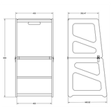 Torre de Aprendizaje Montessori Ludere 2 en 1