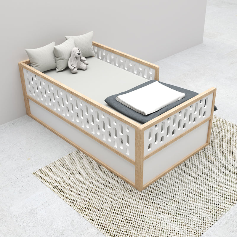 Cama Montessori Individual con Cama Bajera