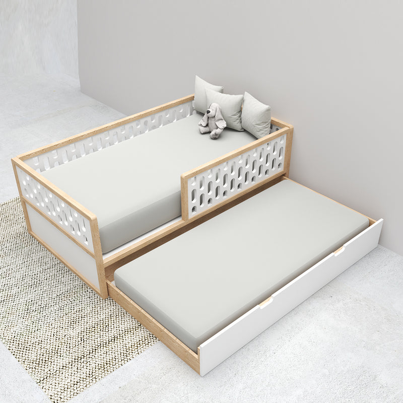 Cama Montessori Individual con Cama Bajera