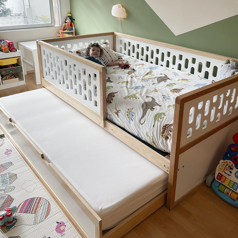 Cama Montessori Individual con Cama Bajera